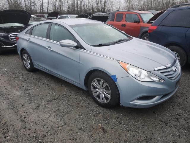 5NPEB4AC0BH048006 - 2011 HYUNDAI SONATA GLS BLUE photo 4