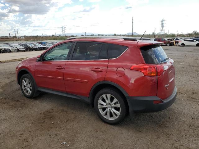 2T3YFREV6DW057802 - 2013 TOYOTA RAV4 LIMITED 红色 照片 2