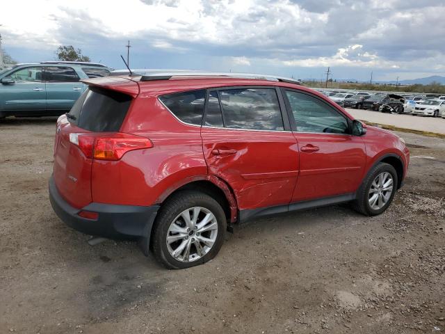 2T3YFREV6DW057802 - 2013 TOYOTA RAV4 LIMITED 红色 照片 3