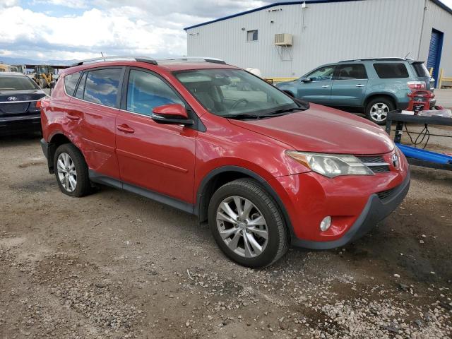 2T3YFREV6DW057802 - 2013 TOYOTA RAV4 LIMITED 红色 照片 4