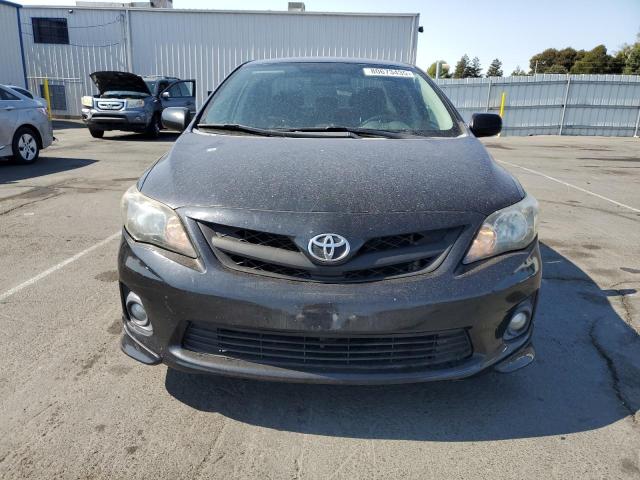 2T1BU4EE8CC846816 - 2012 TOYOTA COROLLA BASE BLACK photo 5
