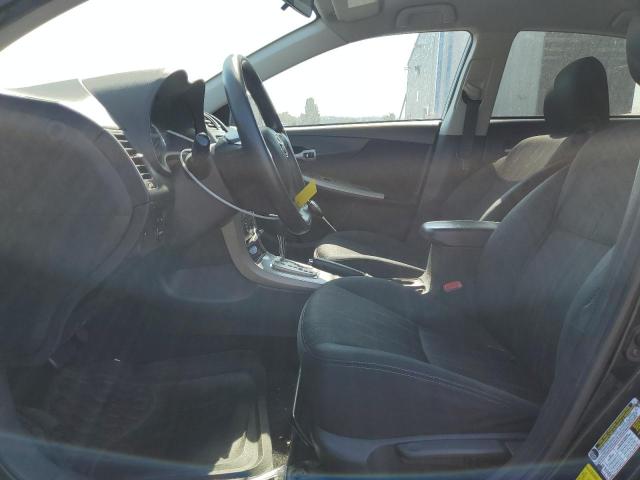2T1BU4EE8CC846816 - 2012 TOYOTA COROLLA BASE BLACK photo 7