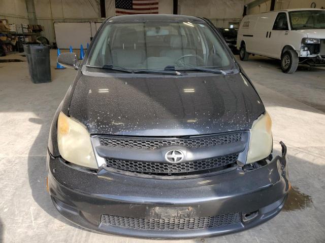 JTKKT624160162367 - 2006 TOYOTA SCION XA BLACK photo 5