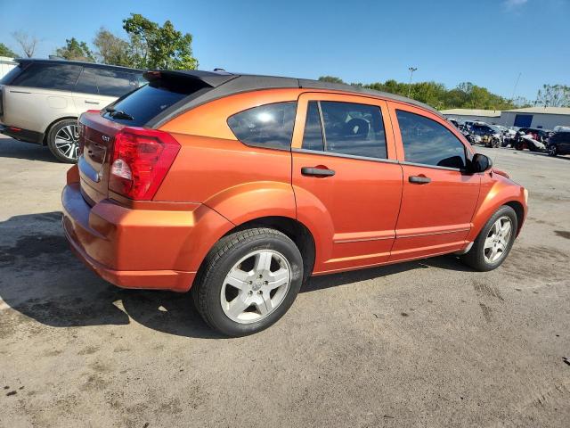 1B3HB48B68D617225 - 2008 DODGE CALIBER SXT ORANGE photo 3