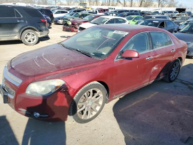 1G1ZK57B19F101315 - 2009 CHEVROLET MALIBU LTZ RED photo 1