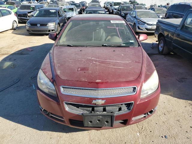 1G1ZK57B19F101315 - 2009 CHEVROLET MALIBU LTZ RED photo 5