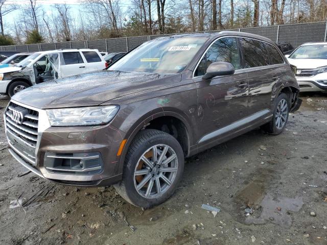 WA1VAAF79JD007787 - 2018 AUDI Q7 PRESTIGE BROWN photo 1