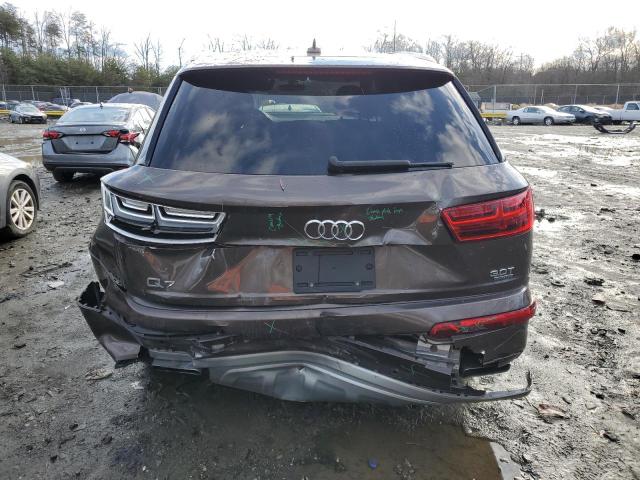 WA1VAAF79JD007787 - 2018 AUDI Q7 PRESTIGE BROWN photo 6