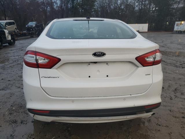 1FA6P0H71G5113742 - 2016 FORD FUSION SE WHITE photo 6