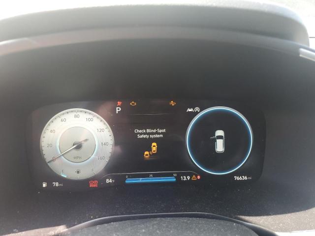 5NMS3DAJ5NH405731 - 2022 HYUNDAI SANTA FE SEL GRAY photo 9