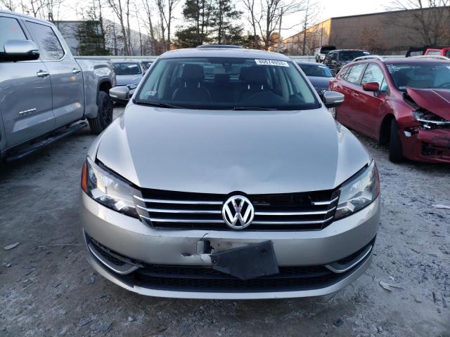 1VWAP7A37DC134216 - 2013 VOLKSWAGEN PASSAT S GRAY photo 5