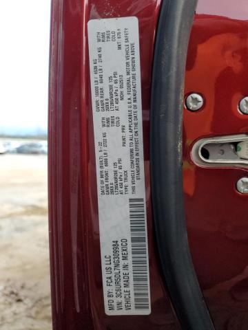 3C6UR5DL7NG309984 - 2022 RAM 2500 BIG HORN/LONE STAR BURGUNDY photo 12