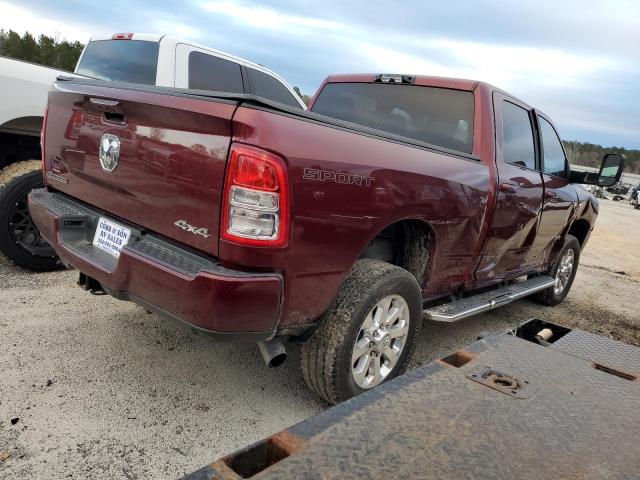 3C6UR5DL7NG309984 - 2022 RAM 2500 BIG HORN/LONE STAR BURGUNDY photo 3