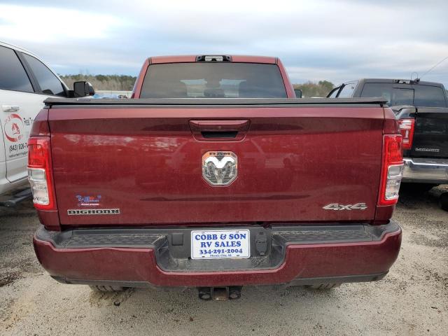 3C6UR5DL7NG309984 - 2022 RAM 2500 BIG HORN/LONE STAR BURGUNDY photo 6