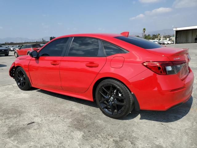 2HGFE2F53RH542424 - 2024 HONDA CIVIC SPORT RED photo 2