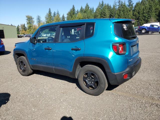 ZACNJDAB0MPM38427 - 2021 JEEP RENEGADE SPORT BLUE photo 2