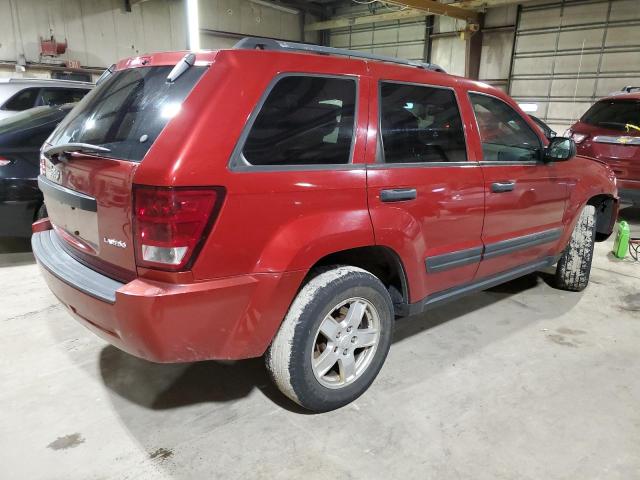 1J4GR48K15C713555 - 2005 JEEP GRAND CHER LAREDO BURGUNDY photo 3