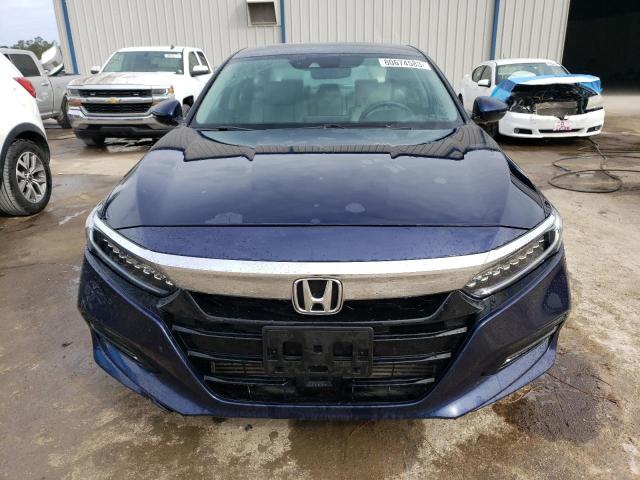 1HGCV1F90JA062716 - 2018 HONDA ACCORD TOURING BLUE photo 5