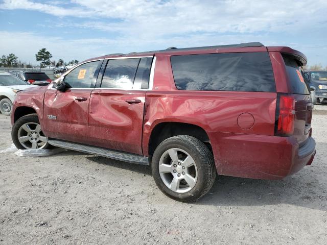 1GNSCHKC8KR256673 - 2019 CHEVROLET SUBURBAN C1500 LT RED photo 2