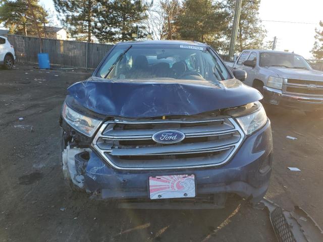 2FMPK4G98HBC34316 - 2017 FORD EDGE SE BLUE photo 5