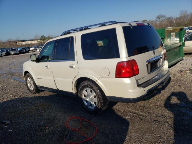 5LMFU27585LJ06738 - 2005 LINCOLN NAVIGATOR WHITE photo 2