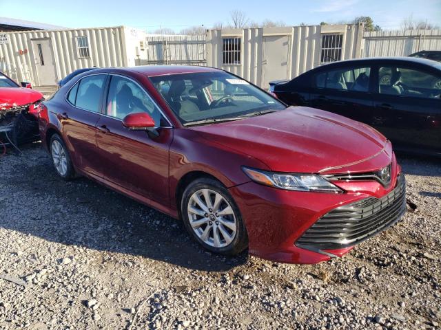 4T1B11HK3KU745320 - 2019 TOYOTA CAMRY L RED photo 4