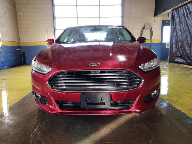 3FA6P0HD8ER348753 - 2014 FORD FUSION SE BURGUNDY photo 5