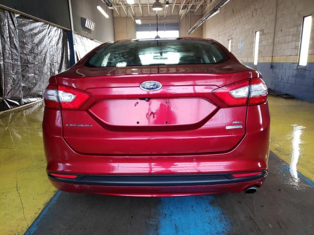 3FA6P0HD8ER348753 - 2014 FORD FUSION SE BURGUNDY photo 6