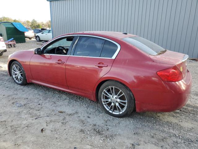 JNKBV61E18M217289 - 2008 INFINITI G35 RED photo 2