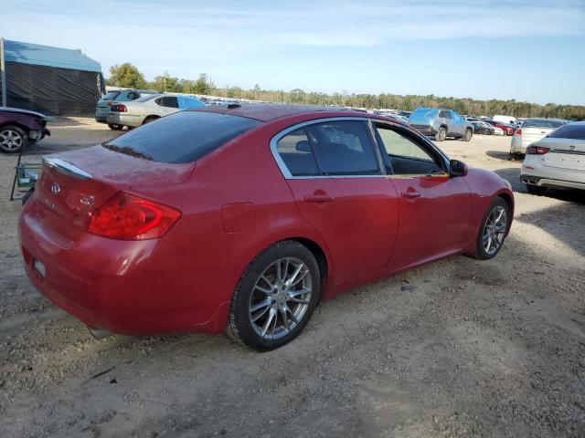 JNKBV61E18M217289 - 2008 INFINITI G35 RED photo 3