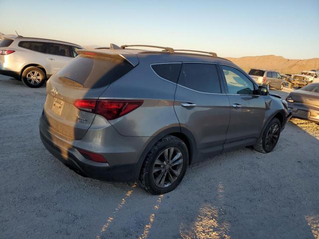 5NMZUDLA0JH074365 - 2018 HYUNDAI SANTA FE S GRAY photo 3