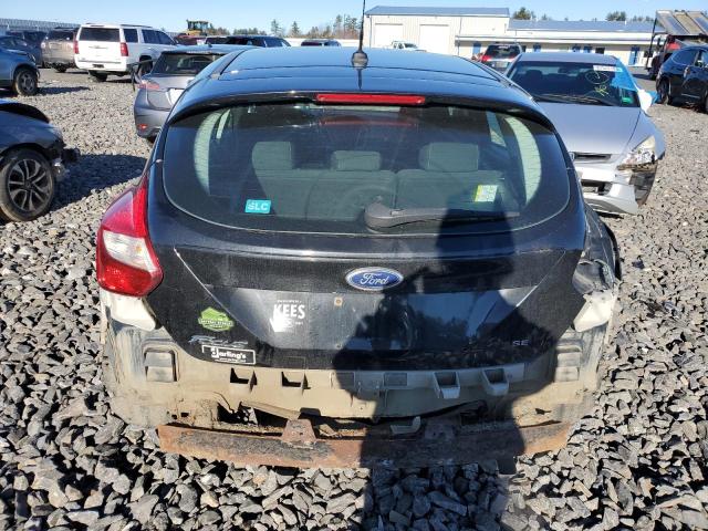 1FADP3K29EL284995 - 2014 FORD FOCUS SE BLACK photo 6