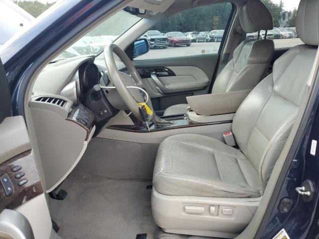 2HNYD2H36CH502006 - 2012 ACURA MDX TECHNOLOGY BLUE photo 7