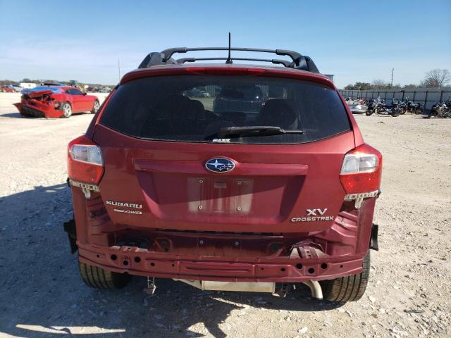 JF2GPACC2DH865082 - 2013 SUBARU XV CROSSTR 2.0 PREMIUM RED photo 6