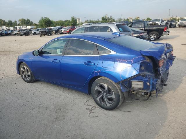19XZE4F56KE024994 - 2019 HONDA INSIGHT EX BLUE photo 2