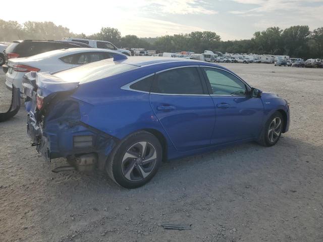 19XZE4F56KE024994 - 2019 HONDA INSIGHT EX BLUE photo 3
