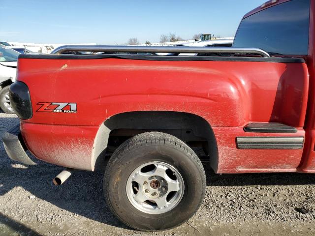 1GCEK14T9YZ368677 - 2000 CHEVROLET SILVERADO K1500 RED photo 10