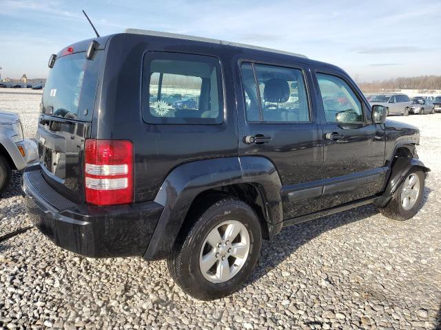 1C4PJMAK2CW121486 - 2012 JEEP LIBERTY SPORT BLACK photo 3