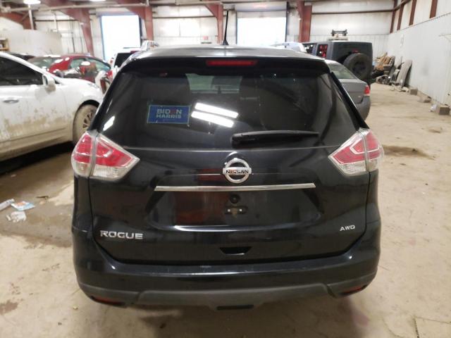 KNMAT2MV9GP728222 - 2016 NISSAN ROGUE S BLACK photo 6