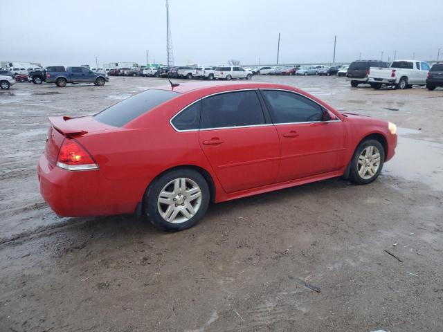 2G1WB5E3XC1131832 - 2012 CHEVROLET IMPALA LT RED photo 3