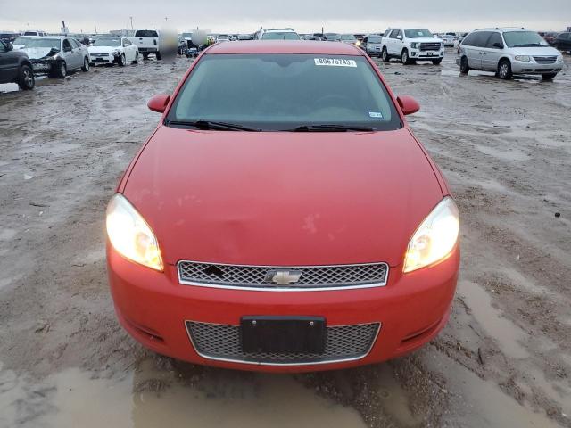 2G1WB5E3XC1131832 - 2012 CHEVROLET IMPALA LT RED photo 5