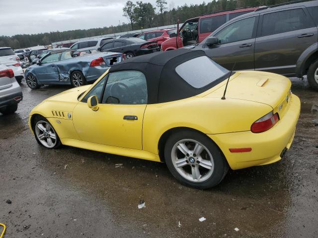 WBACH9343YLF91220 - 2000 BMW Z3 2.3 YELLOW photo 2