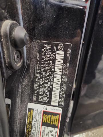 4T1BF1FKXGU120201 - 2016 TOYOTA CAMRY LE BLACK photo 12