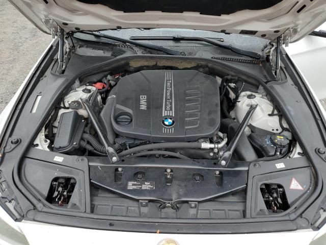 WBAXA5C52ED691187 - 2014 BMW 535 D WHITE photo 11