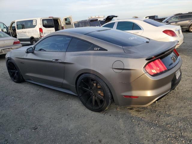 1FA6P8CF8G5257267 - 2016 FORD MUSTANG GT GRAY photo 2