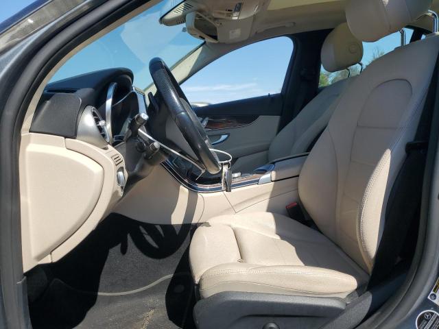 55SWF4KB5HU217411 - 2017 MERCEDES-BENZ C 300 4MATIC GRAY photo 7