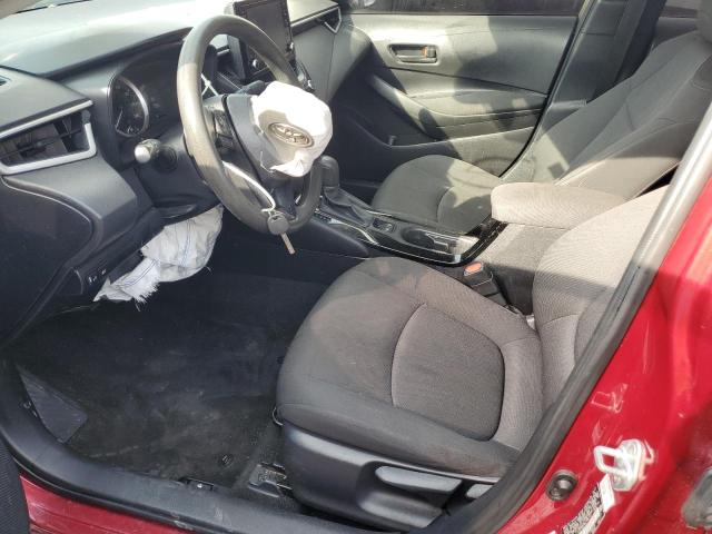 JTDEPMAE4NJ195797 - 2022 TOYOTA COROLLA LE 红色 照片 7