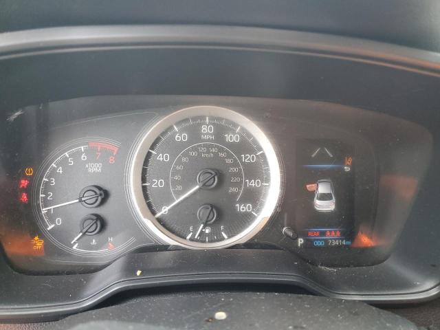 JTDEPMAE4NJ195797 - 2022 TOYOTA COROLLA LE 红色 照片 9