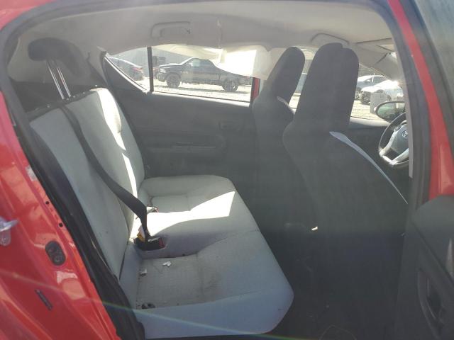 JTDKDTB3XH1594740 - 2017 TOYOTA PRIUS C RED photo 10