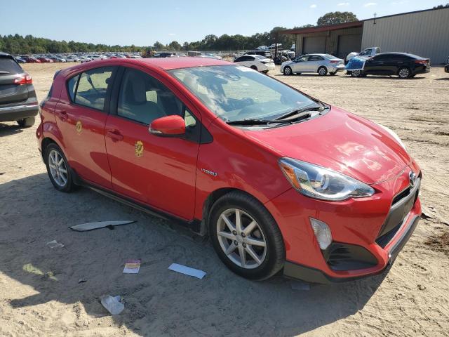 JTDKDTB3XH1594740 - 2017 TOYOTA PRIUS C RED photo 4